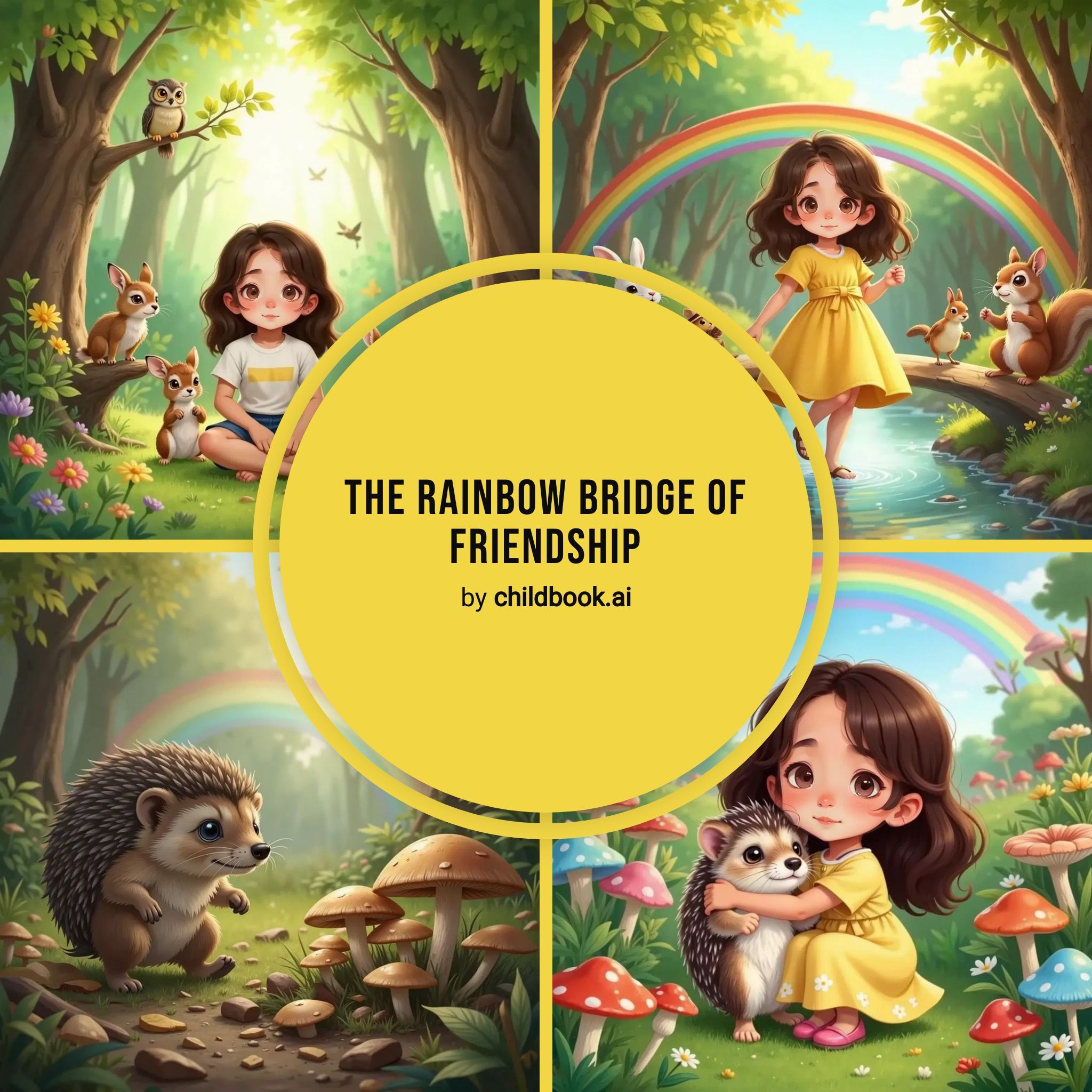 Childbook.ai - The Rainbow Bridge of Friendship