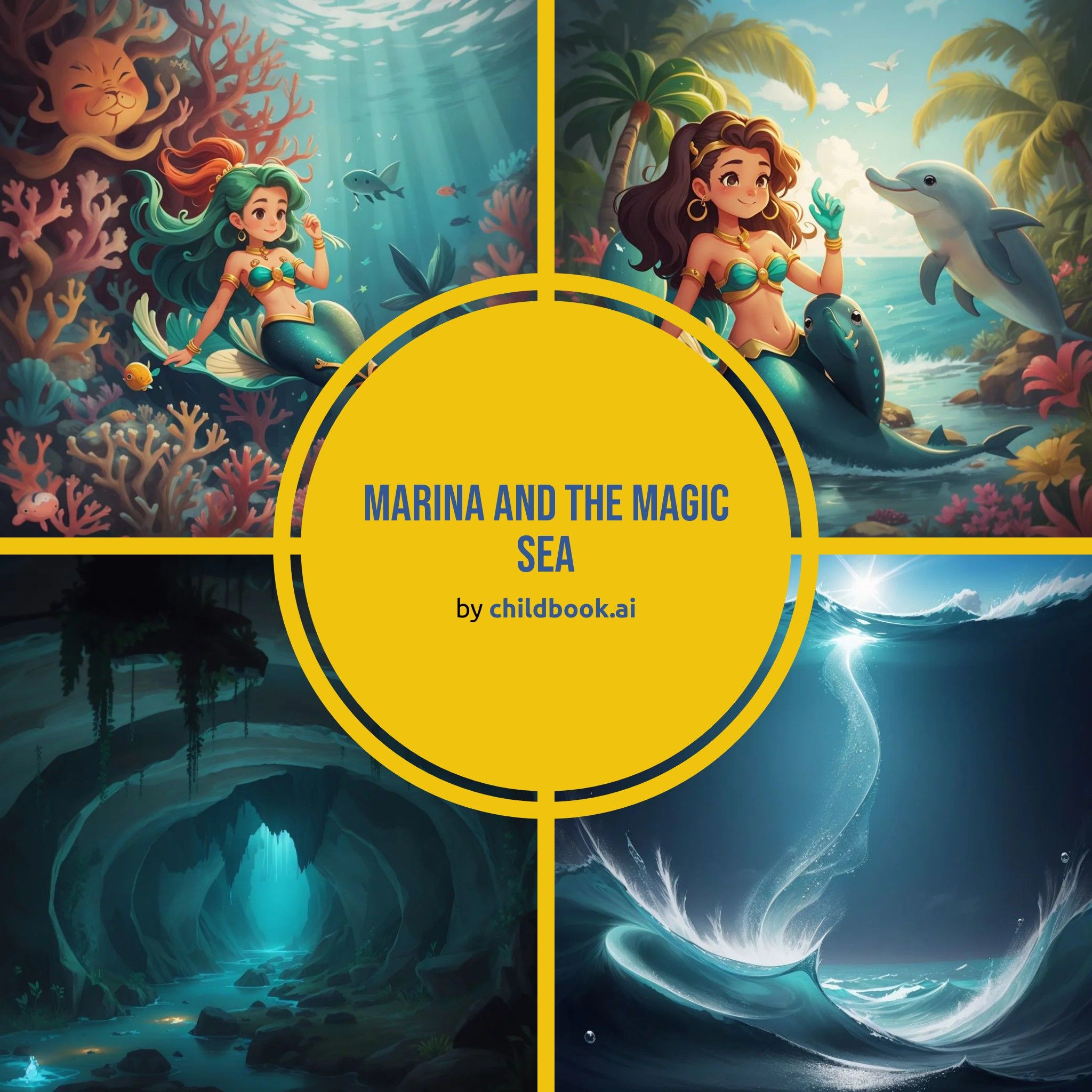 Childbook.ai - Marina and the Magic Sea