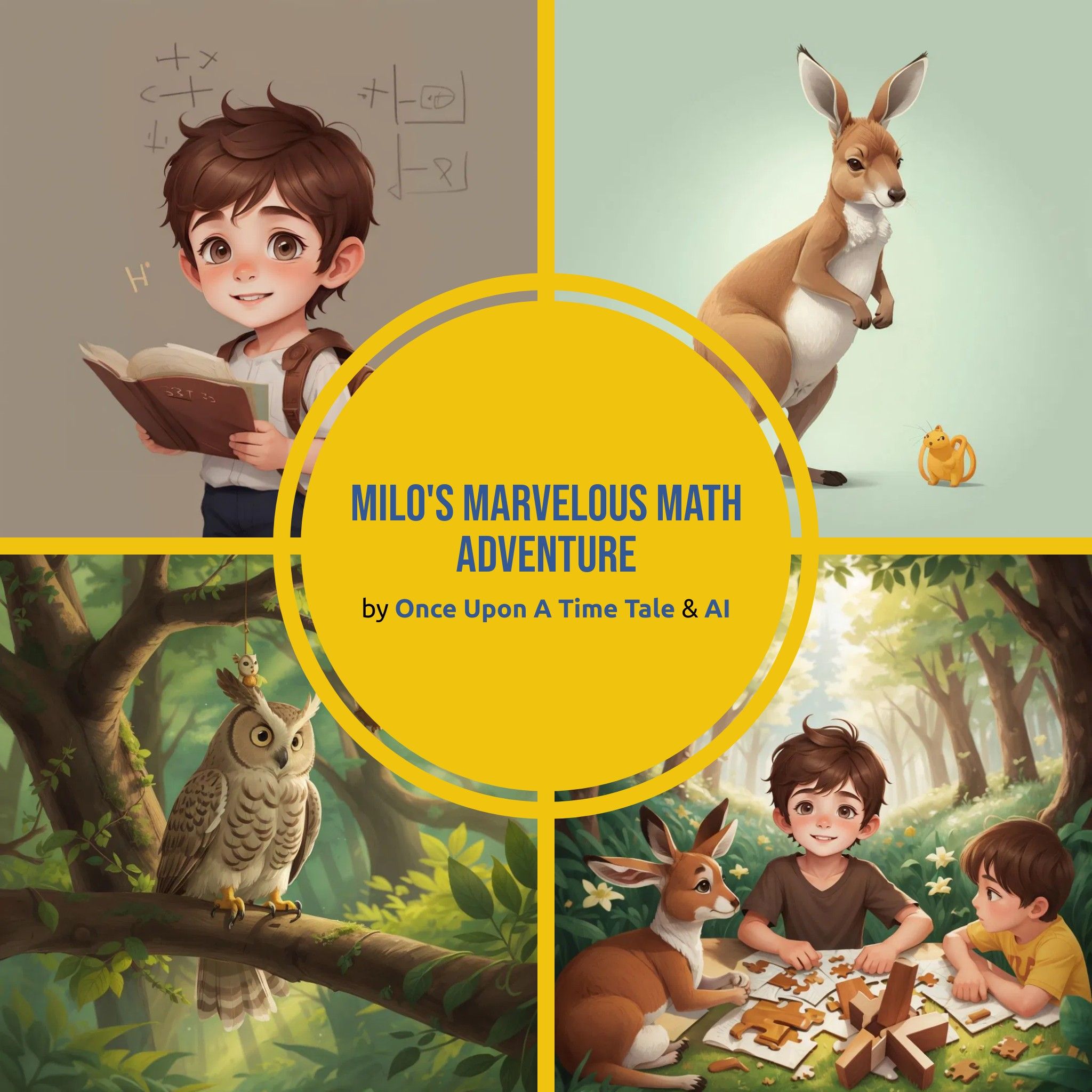 Marvelous Math Images Childbook.ai - Milo's Marvelous Math Adventure