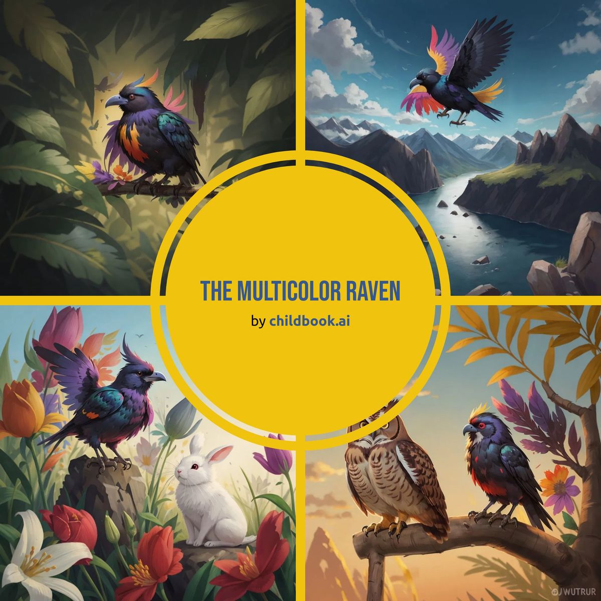 THE MULTICOLOR RAVEN