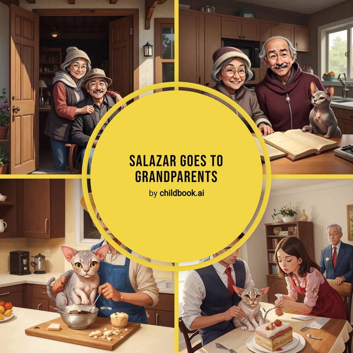Salazar goes to grandparents 