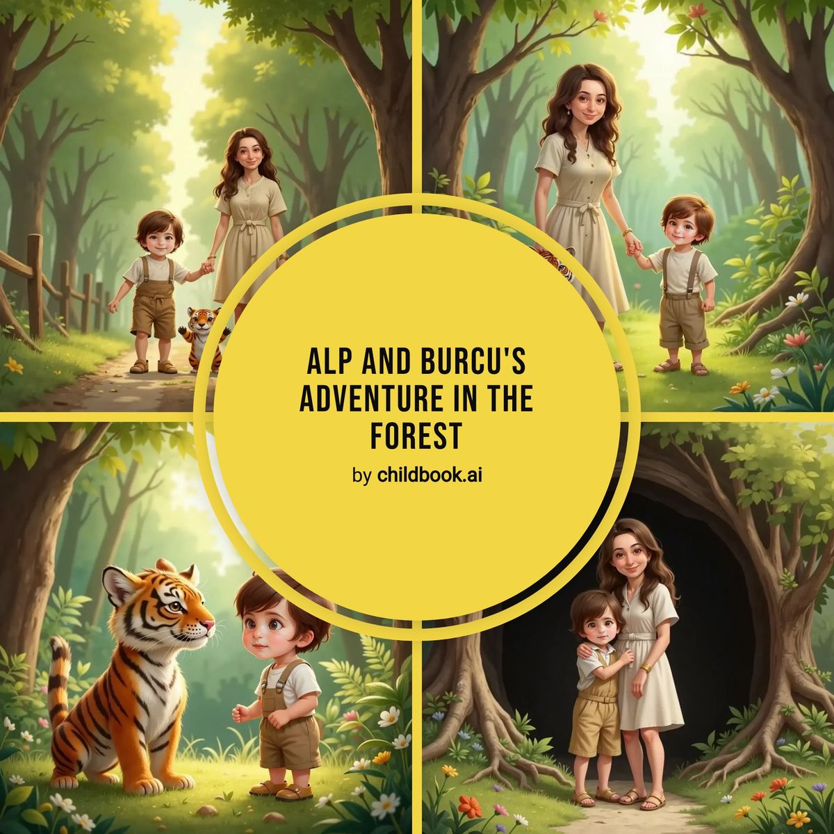 Alp and Burcu's Adventure in the Forest