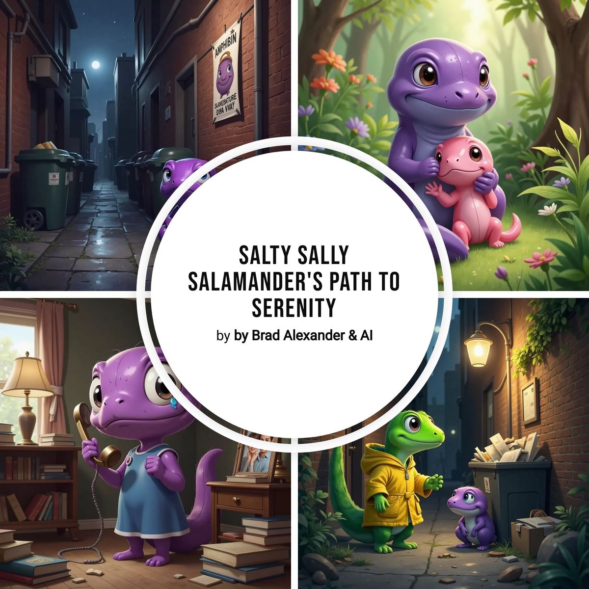 Salty Sally Salamander's Path to Serenity