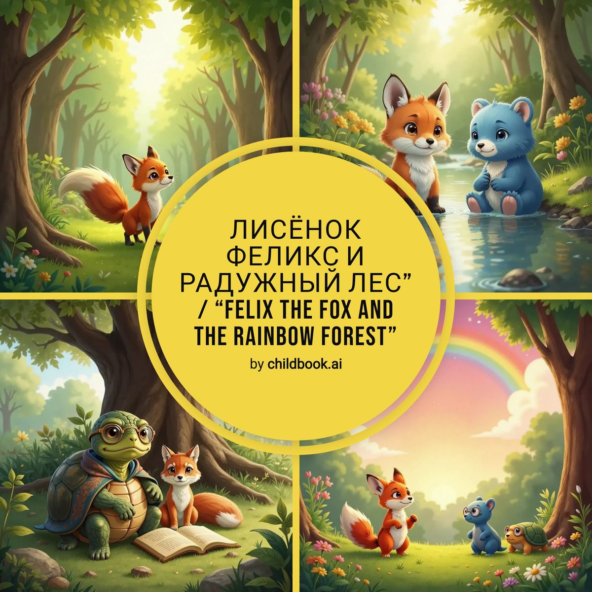 Лисёнок Феликс и Радужный Лес” / “Felix the Fox and the Rainbow Forest”