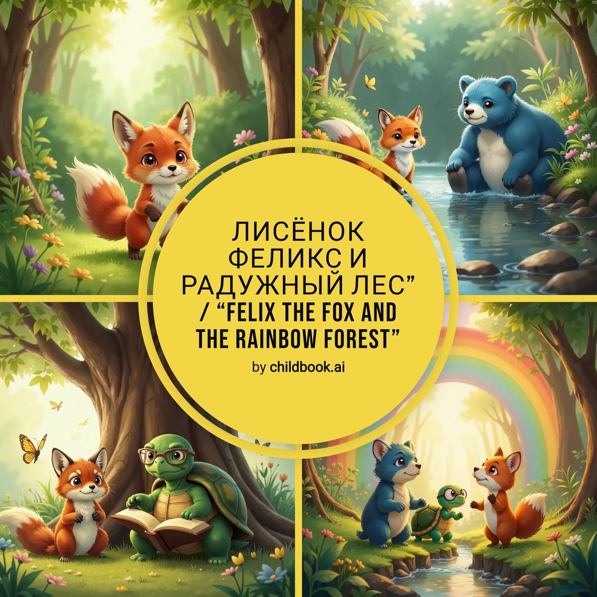 Лисёнок Феликс и Радужный Лес” / “Felix the Fox and the Rainbow Forest”