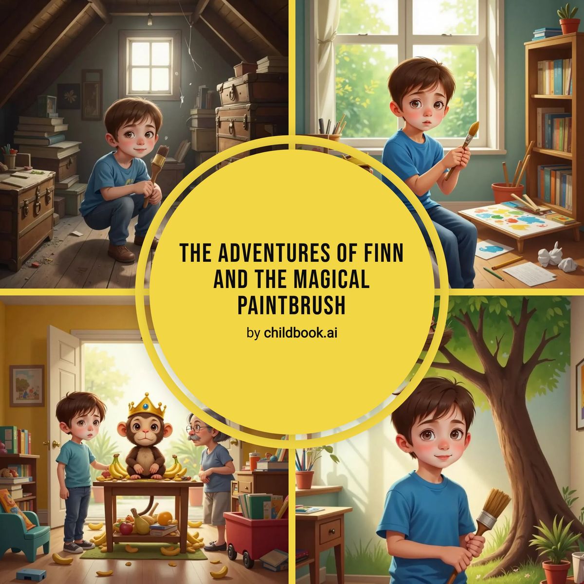 The Adventures of Finn and the Magical Paintbrush