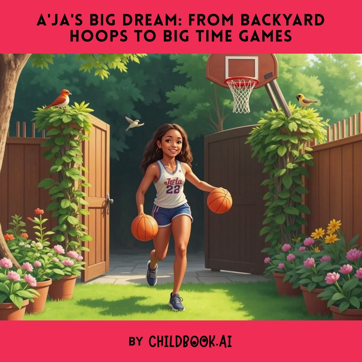 A'ja's Big Dream: From Backyard Hoops to Big Time Games  Written by D'Symber Smith