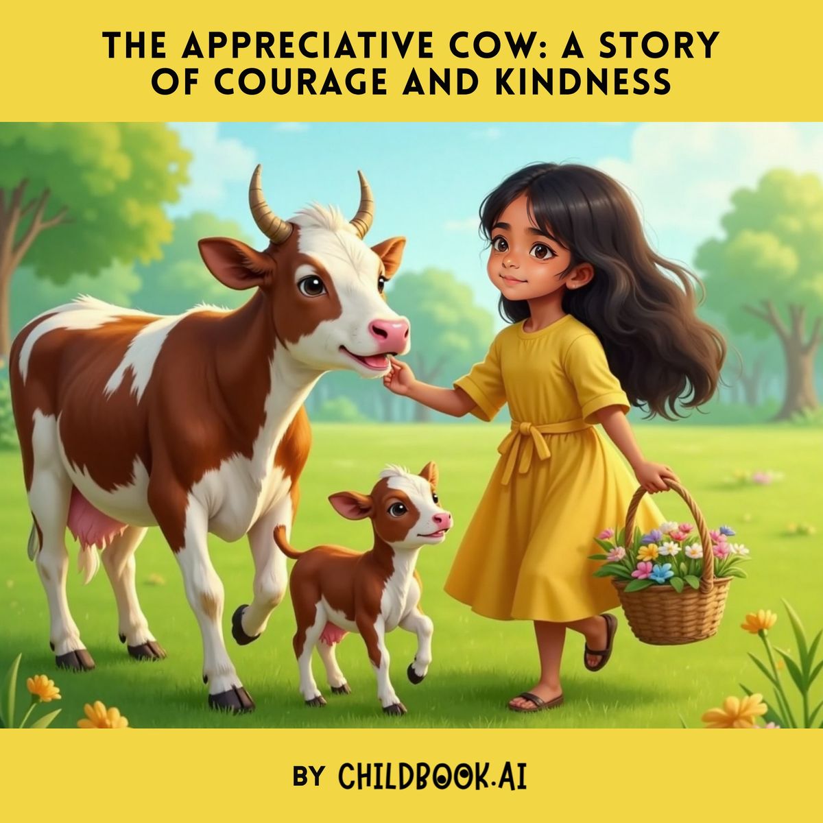 The Appreciative Cow: A story of courage and Kindness