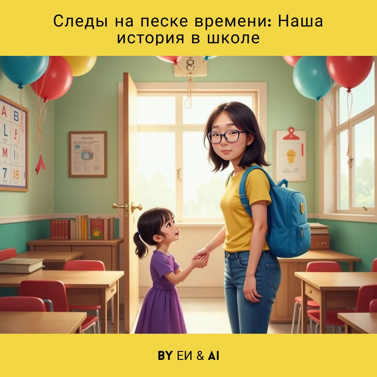Следы на песке времени: Наша история в школе