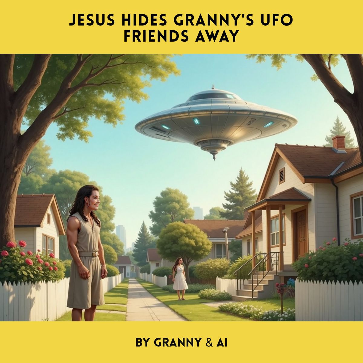 Jesus hides Granny's UFO friends away