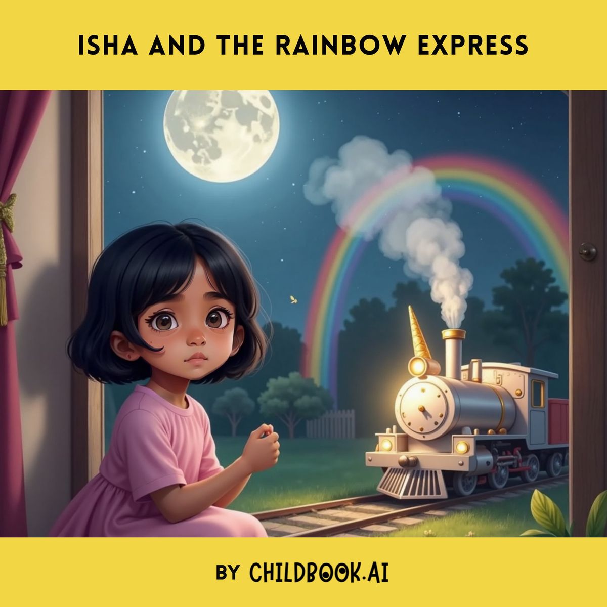 isha and the rainbow express