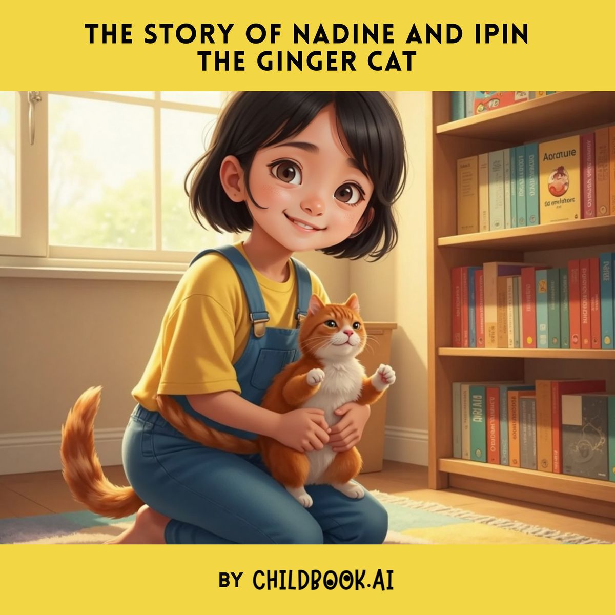 The Story of Nadine and Ipin the Ginger Cat