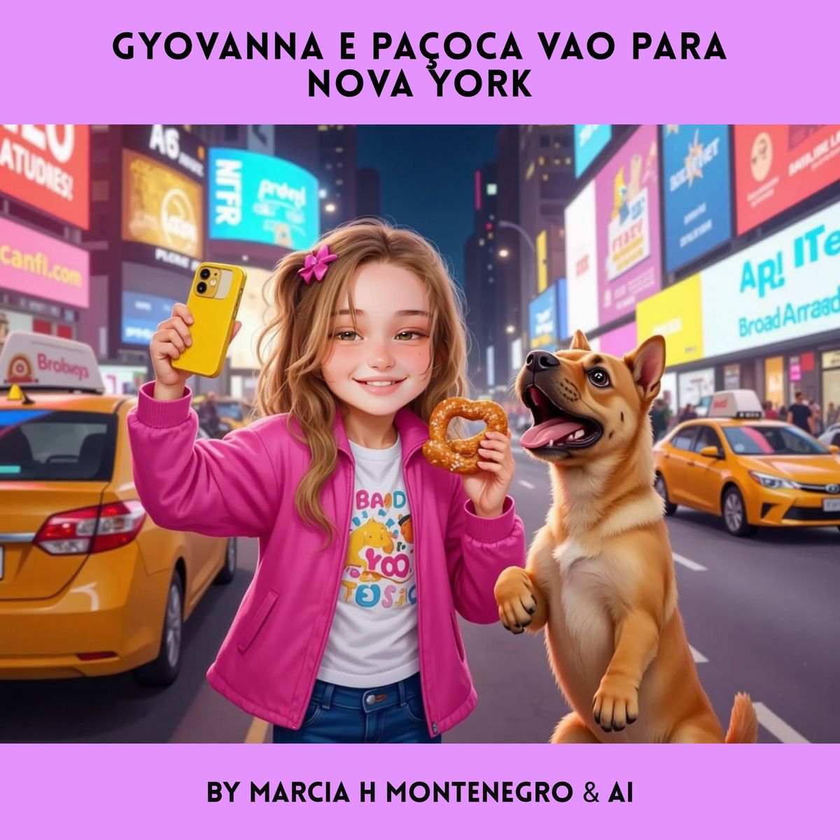 Gyovanna e Paçoca vão para Nova York