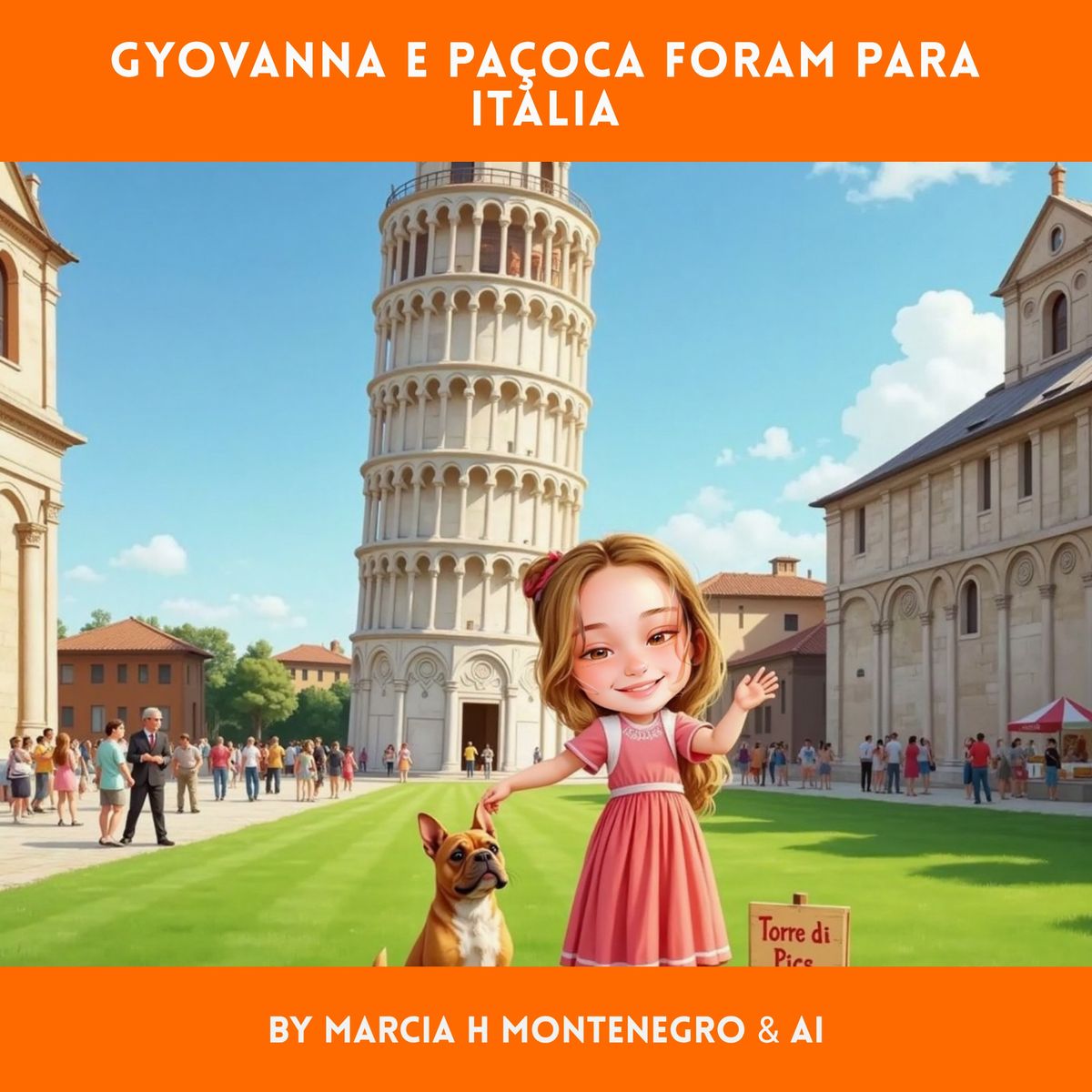 Gyovanna e Paçoca  foram para Italia 