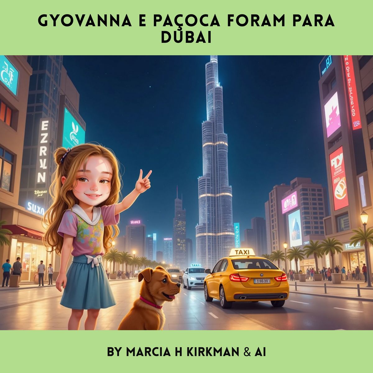 Gyovanna e Paçoca foram para Dubai