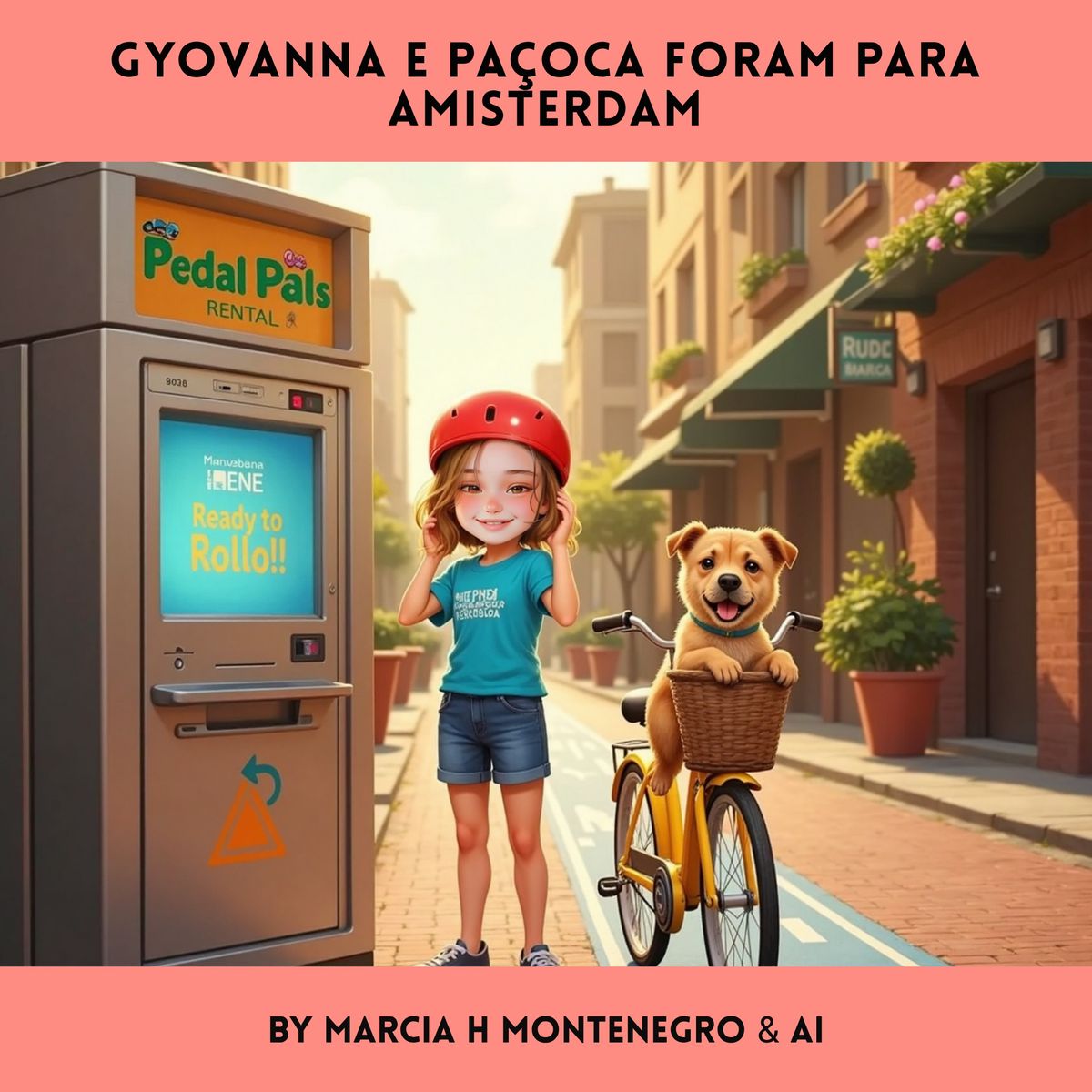 Gyovanna e Paçoca foram para Amisterdam