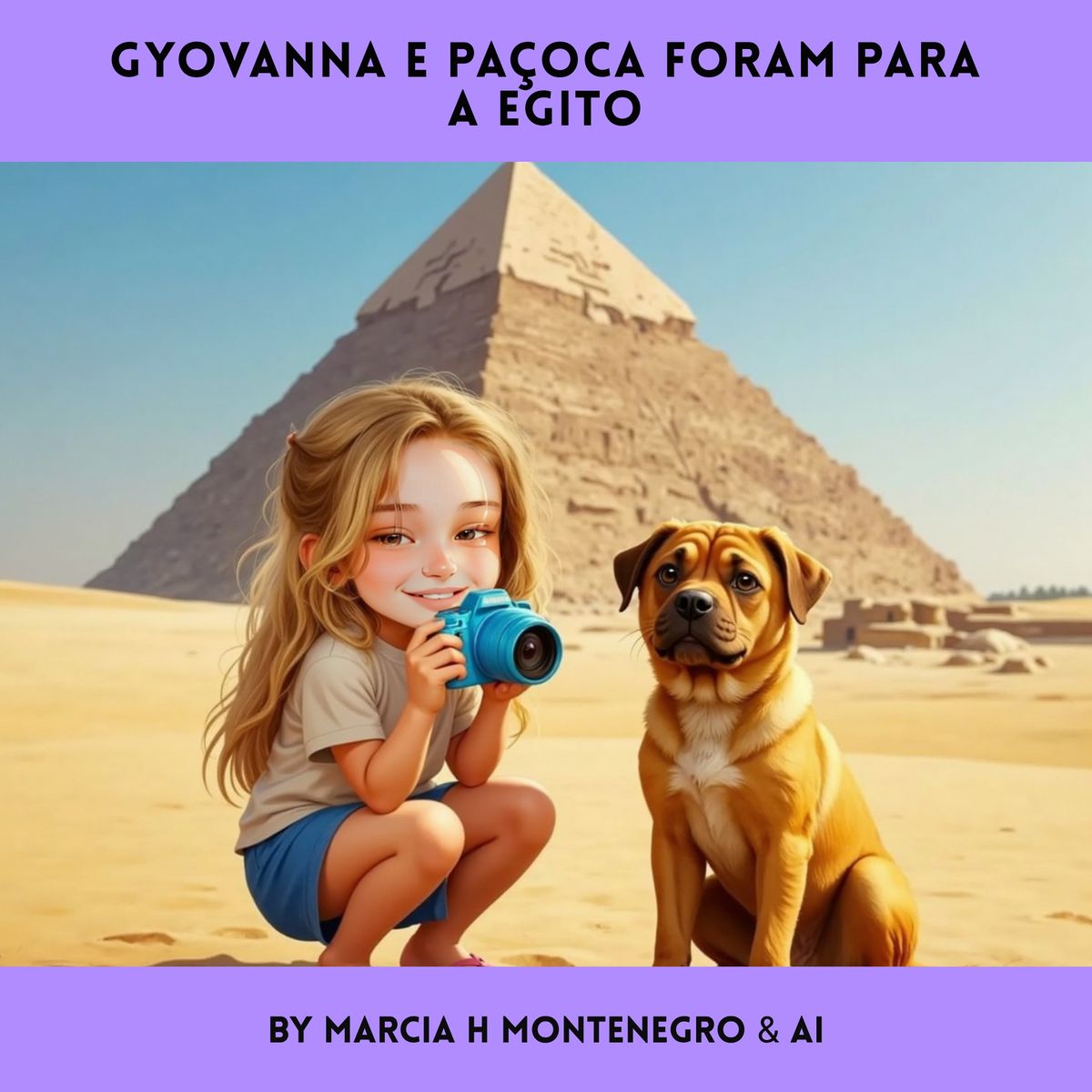Gyovanna e Paçoca foram para a Egito