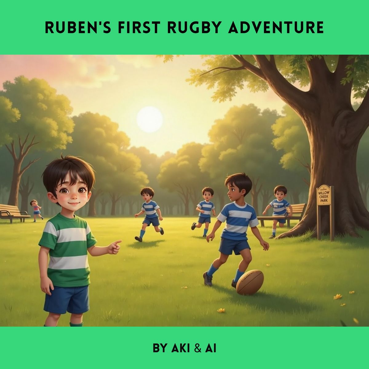 Ruben's First Rugby Adventure