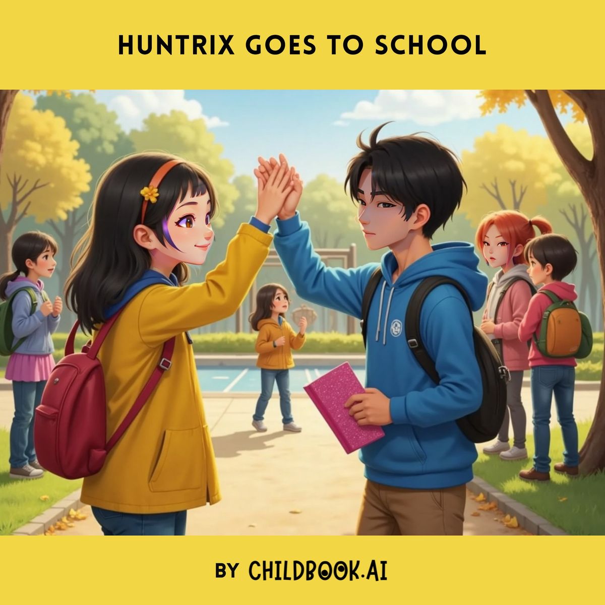 Huntrix Goes to School
