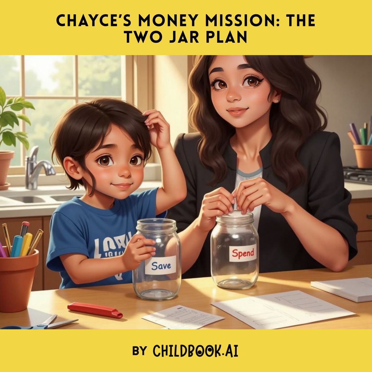 Chayce’s Money Mission: The Two Jar Plan