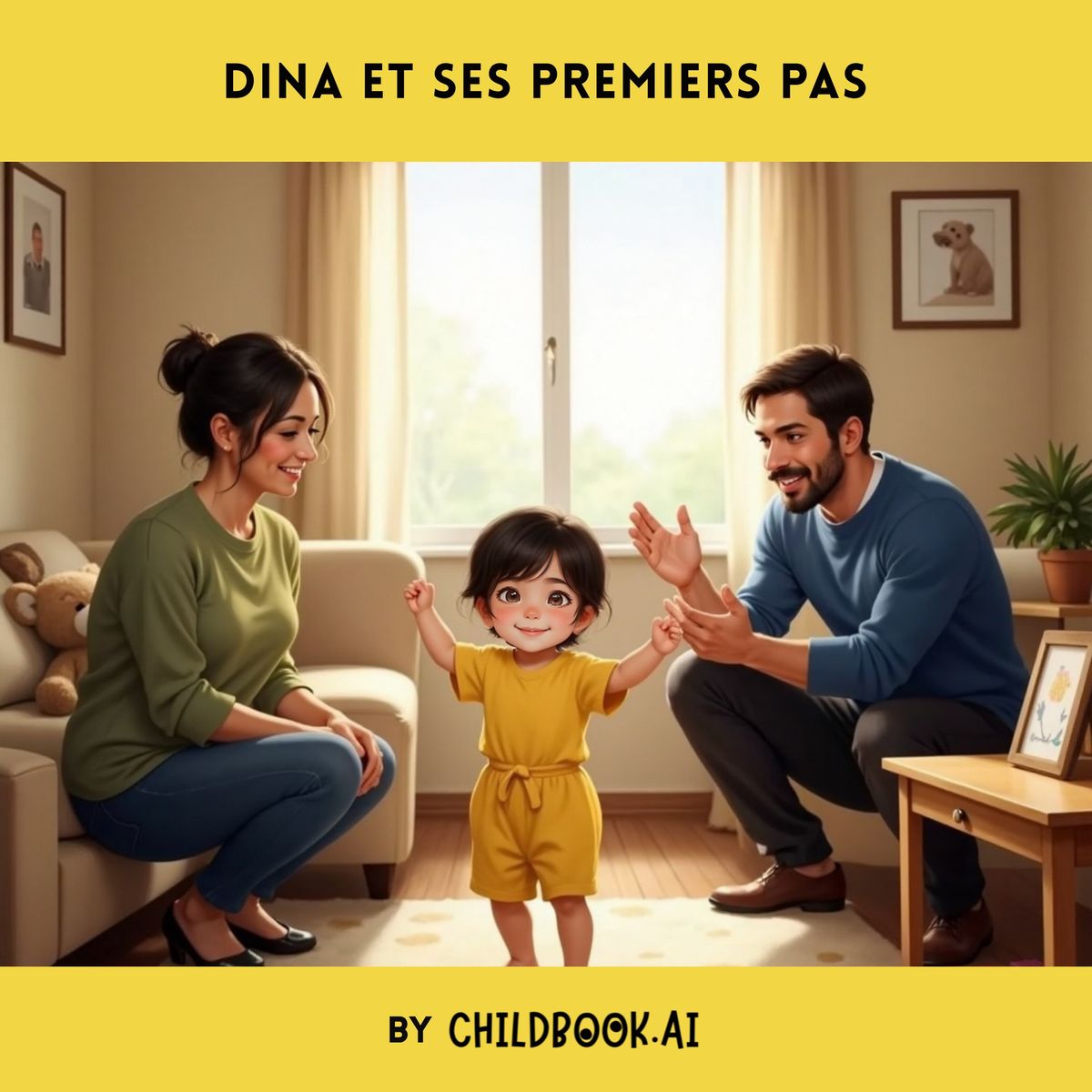 Dina et ses premiers pas