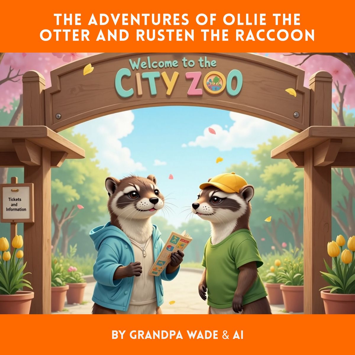 The Adventures of Ollie the Otter and Rusten the Raccoon at the Zoo