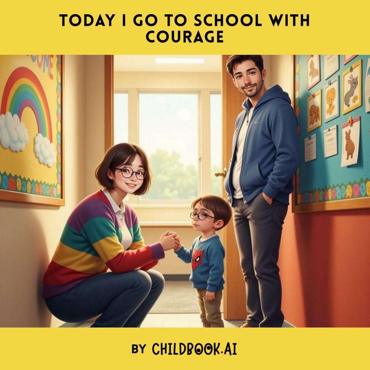 Today I Go to School with Courage