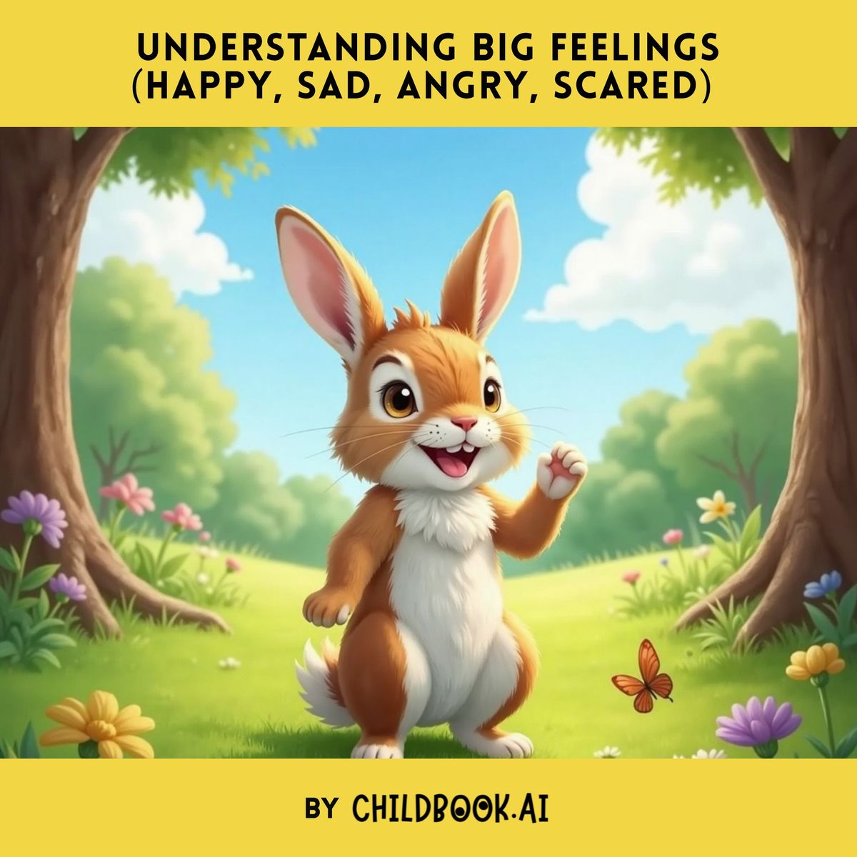 Understanding big feelings (happy, sad, angry, scared) 