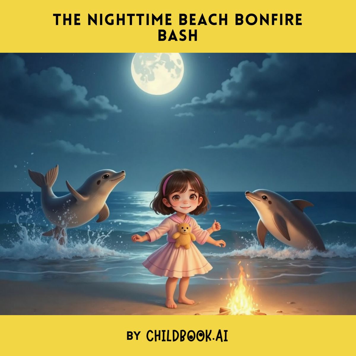 The Nighttime Beach Bonfire Bash