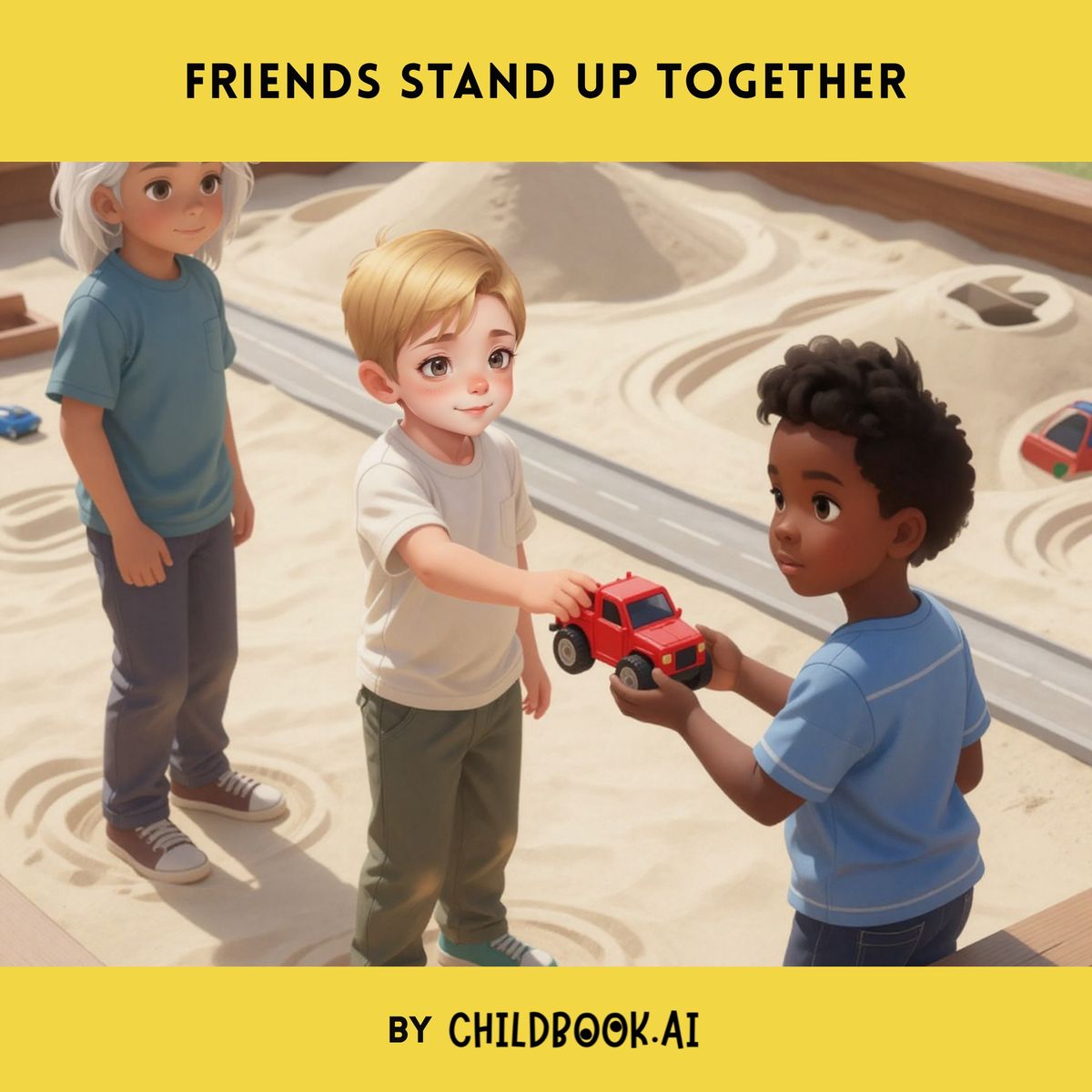 Friends Stand Up Together