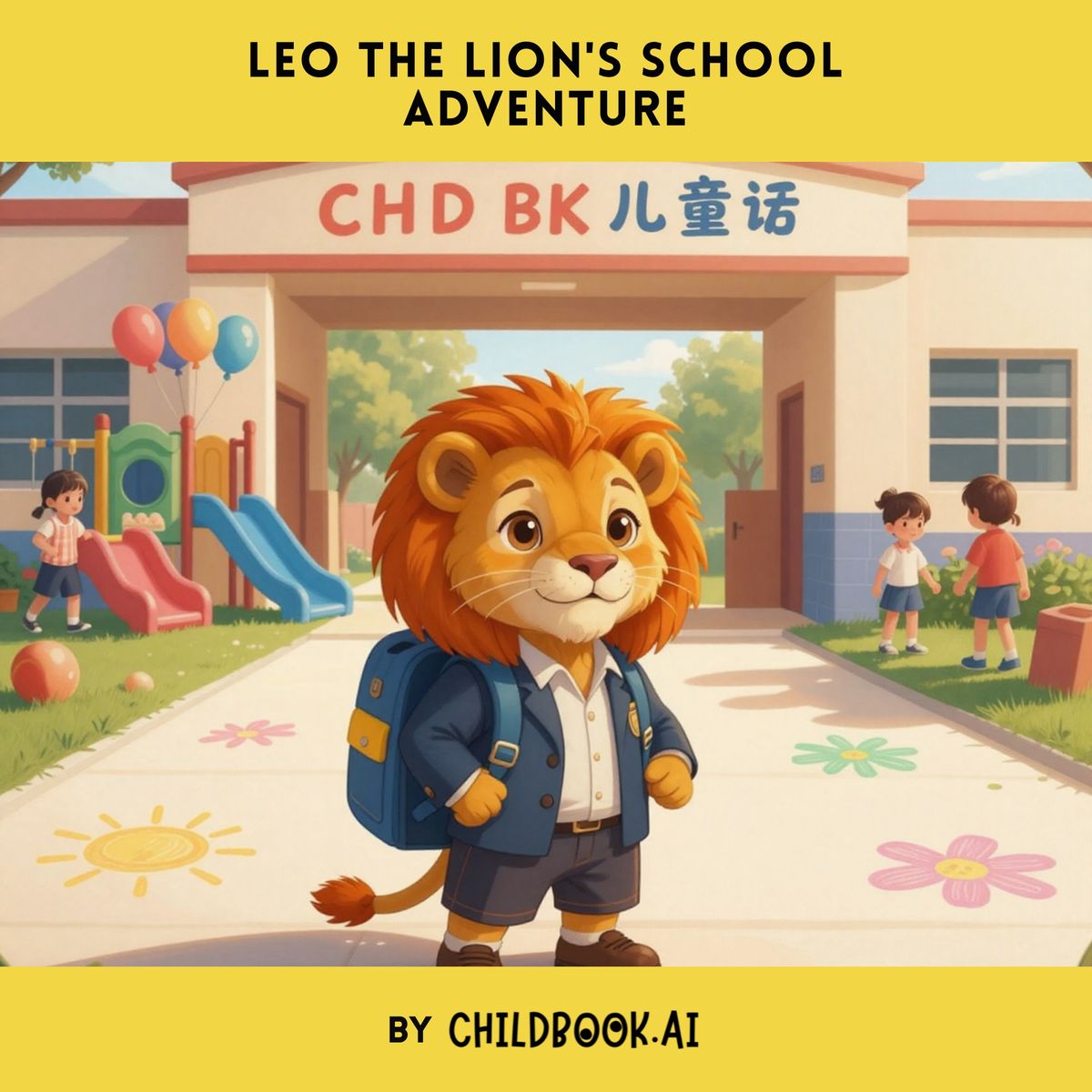 Leo the Lion's School Adventure