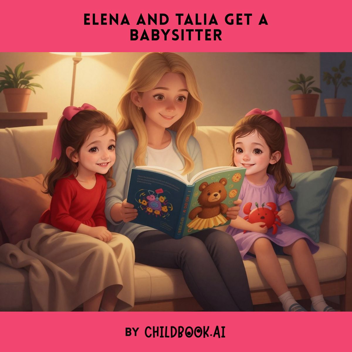 Elena and Talia get a babysitter 