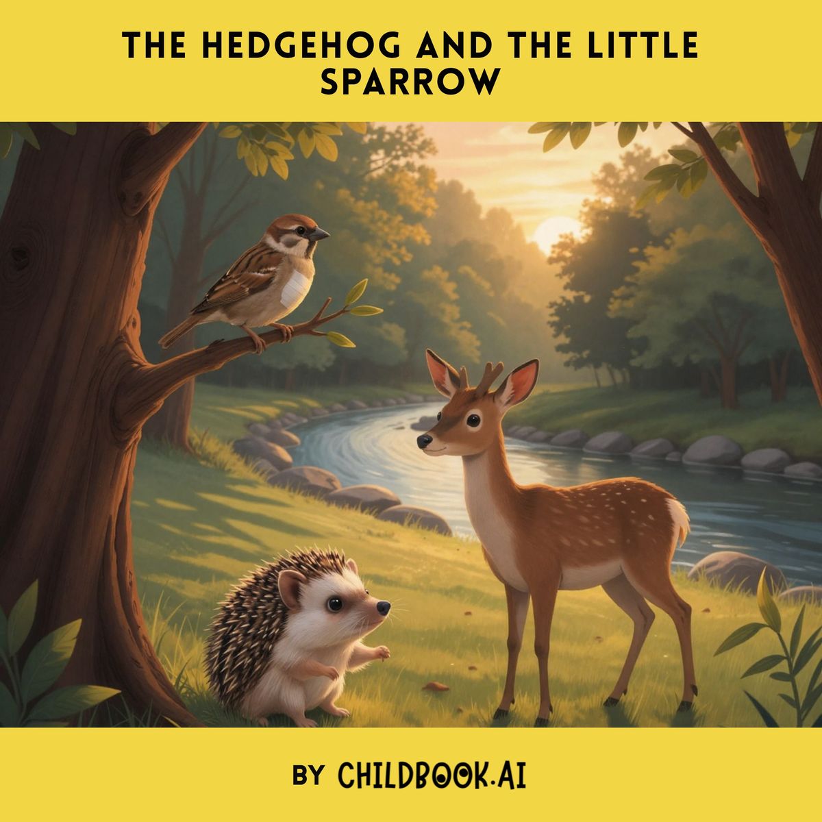 The Hedgehog and the Little Sparrow