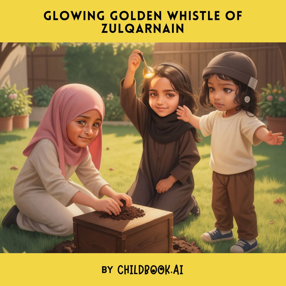 Glowing Golden Whistle of Zulqarnain