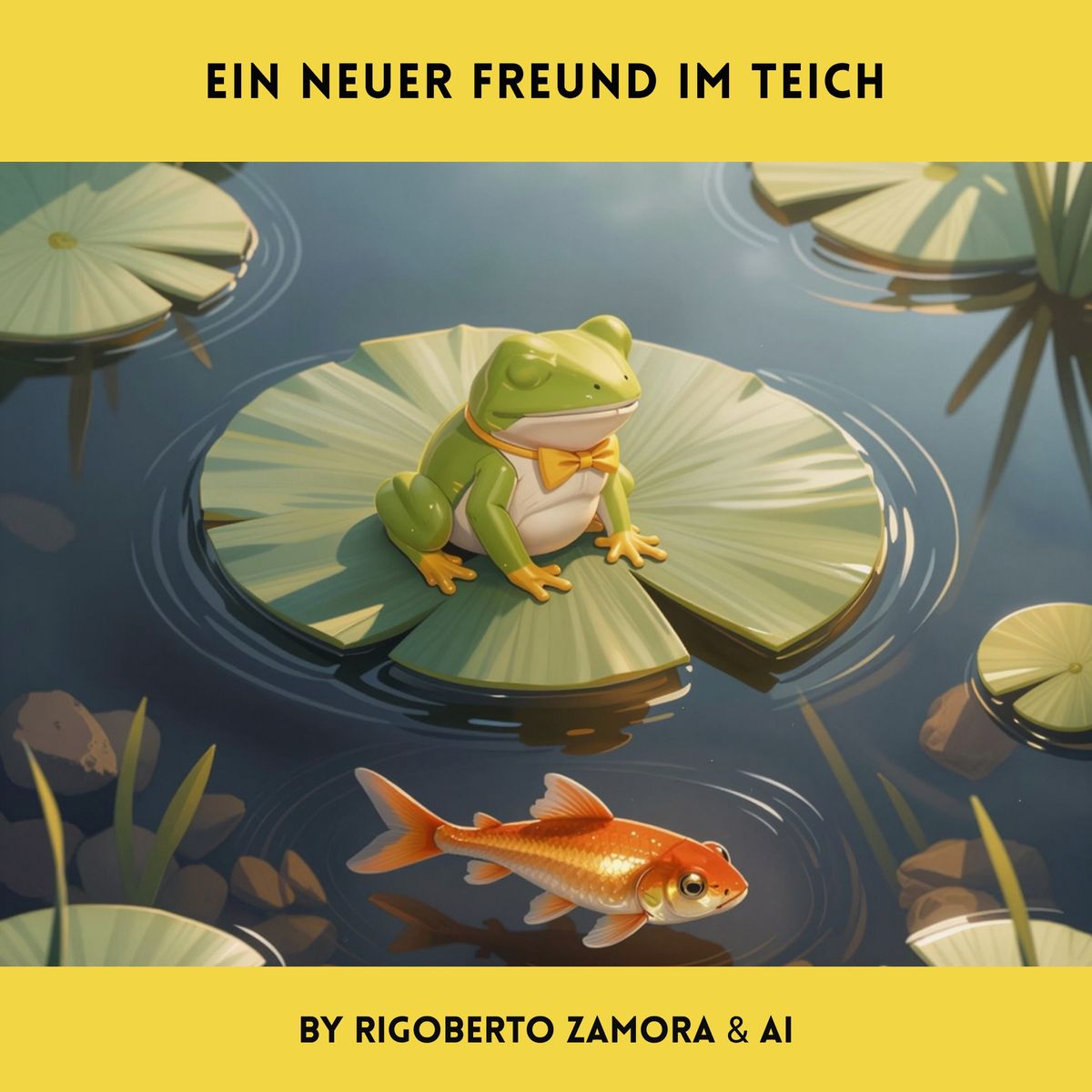 Ein neuer Freund im Teich