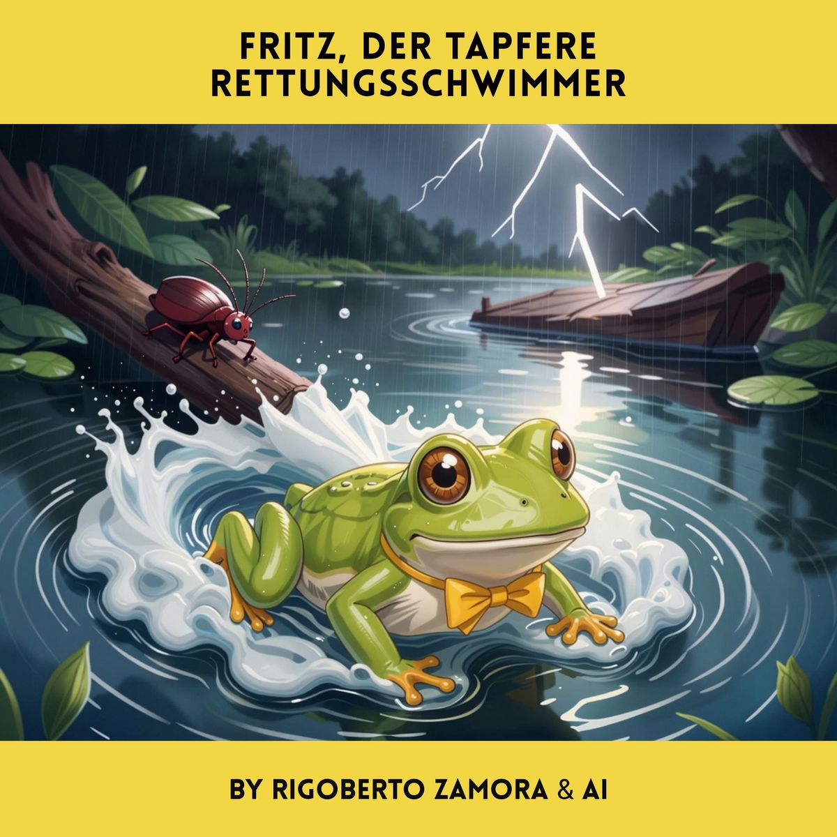 Fritz, der tapfere Rettungsschwimmer
