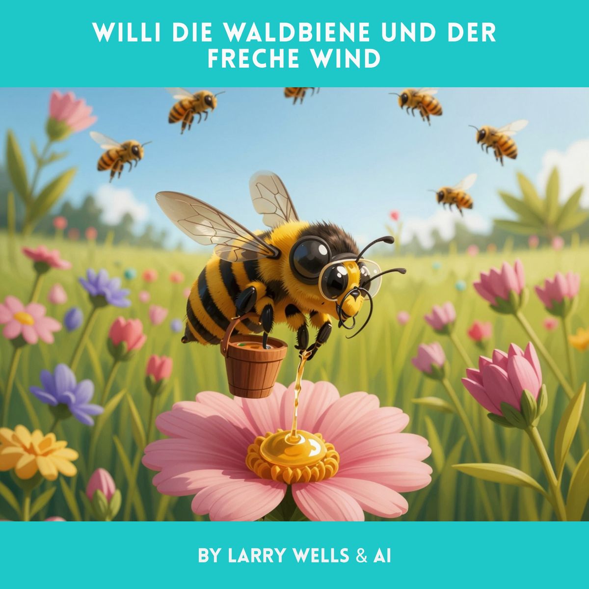 Willi die Waldbiene und der freche Wind