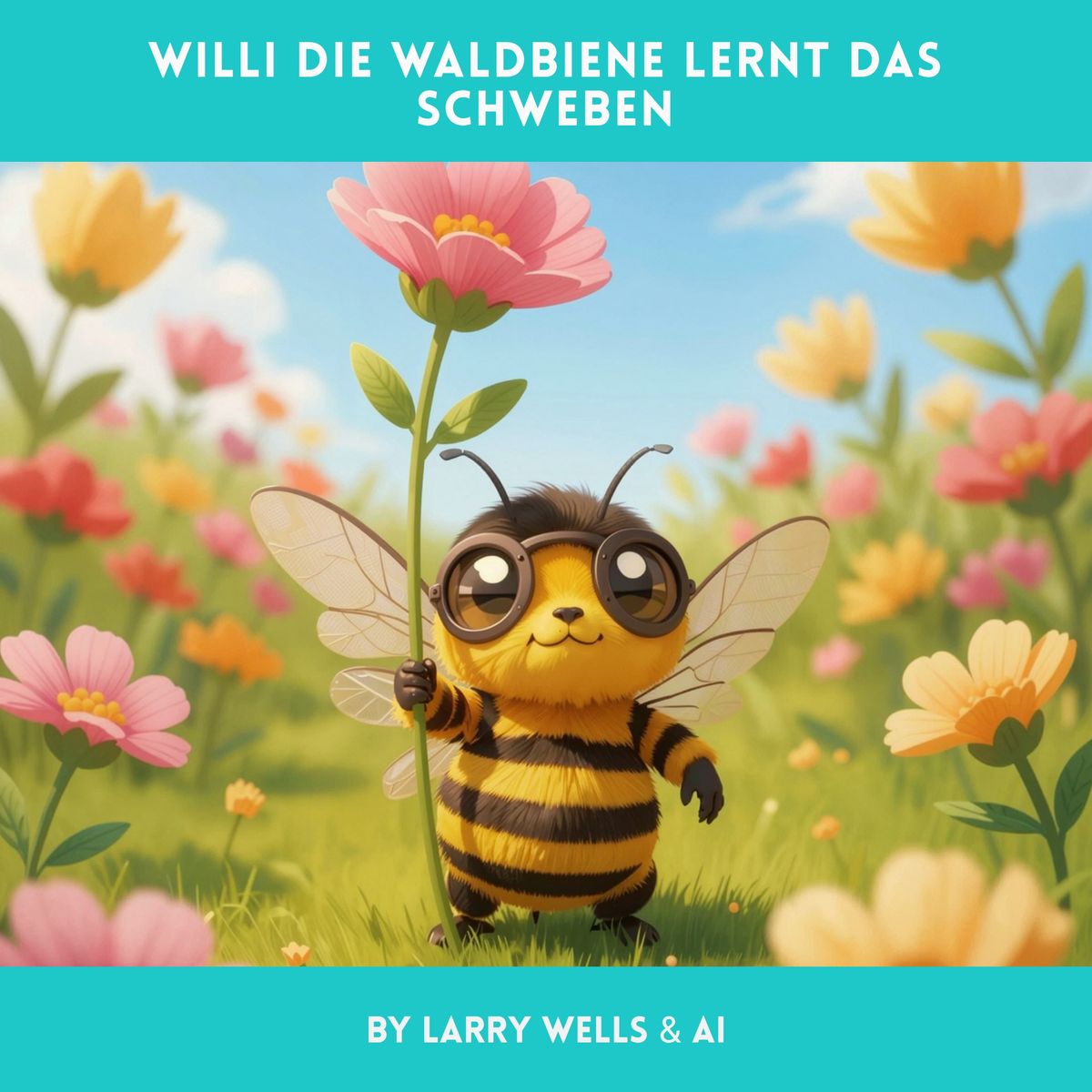 Willi die Waldbiene lernt das Schweben