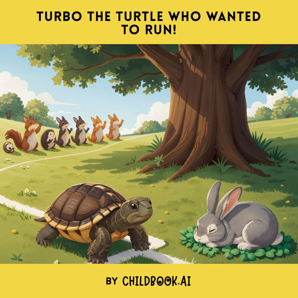 Turbo the Turtle Who Wanted to Run!