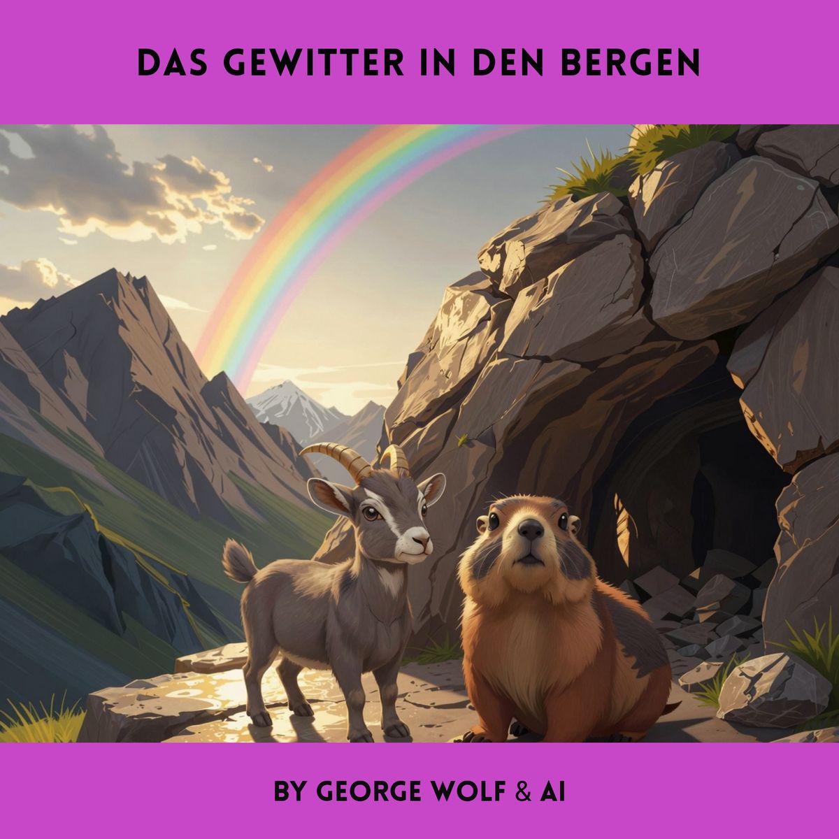 Das Gewitter in den Bergen