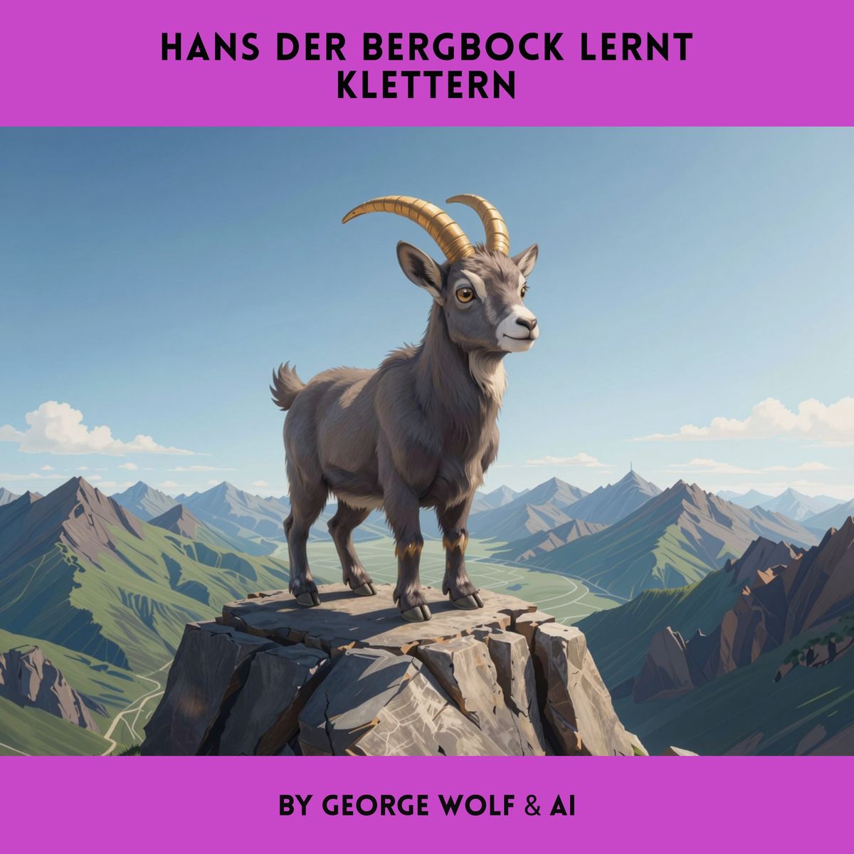 Hans der Bergbock lernt Klettern