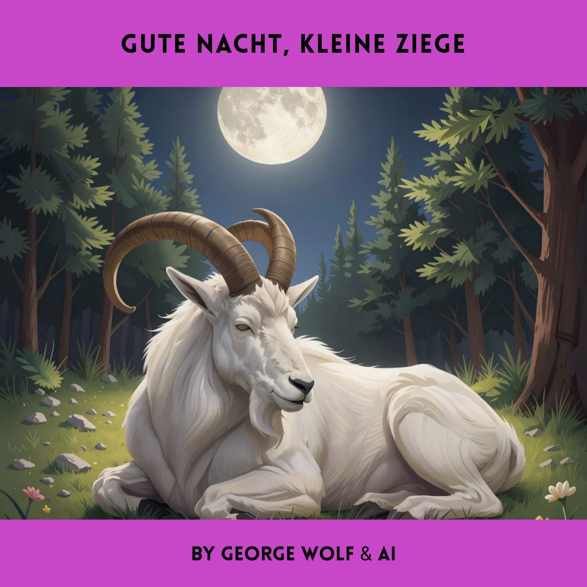 Gute Nacht, kleine Ziege