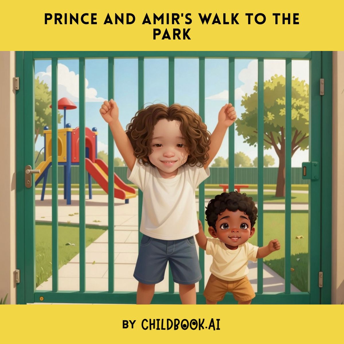 Prince and Amir's Walk to the Park