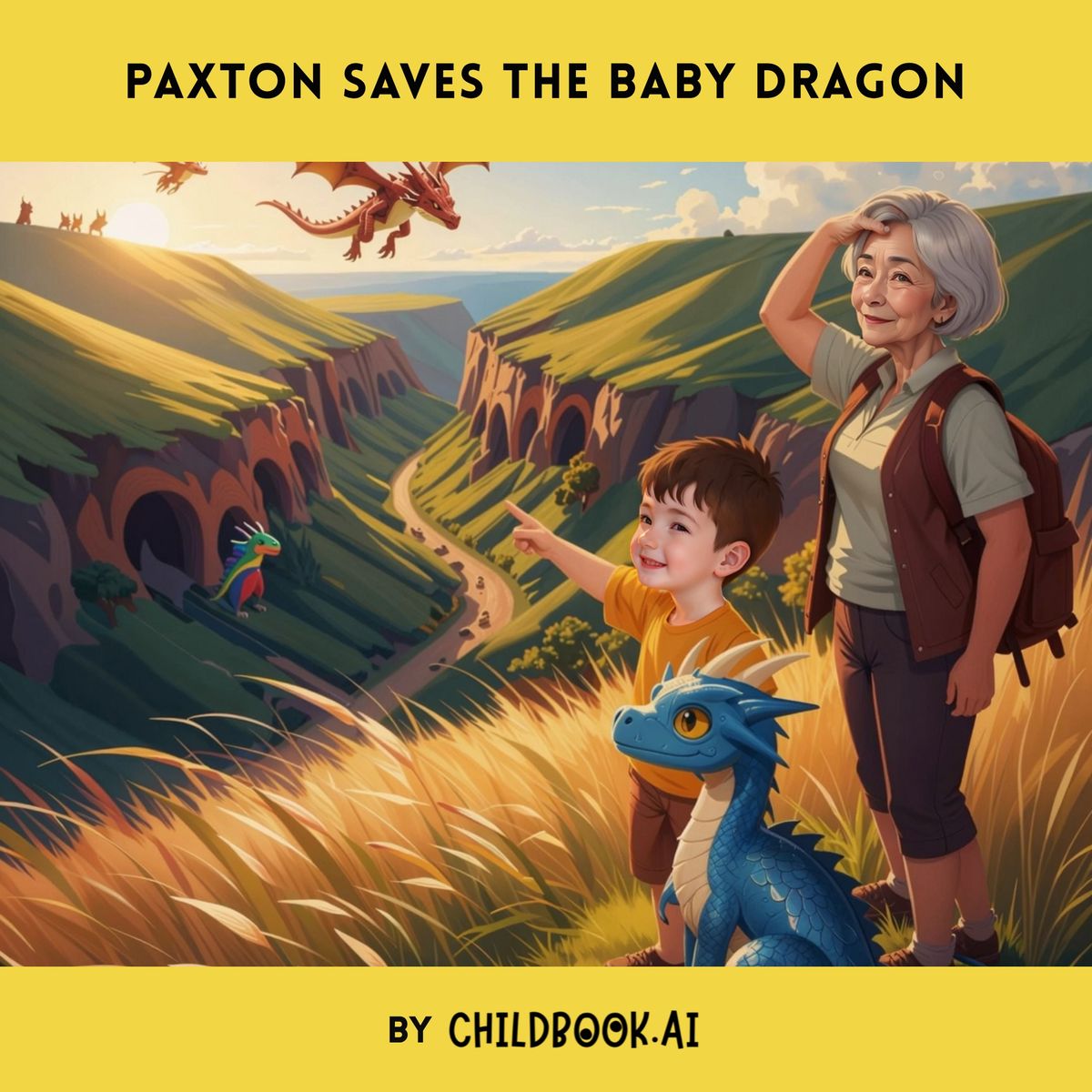 Paxton saves the Baby Dragon