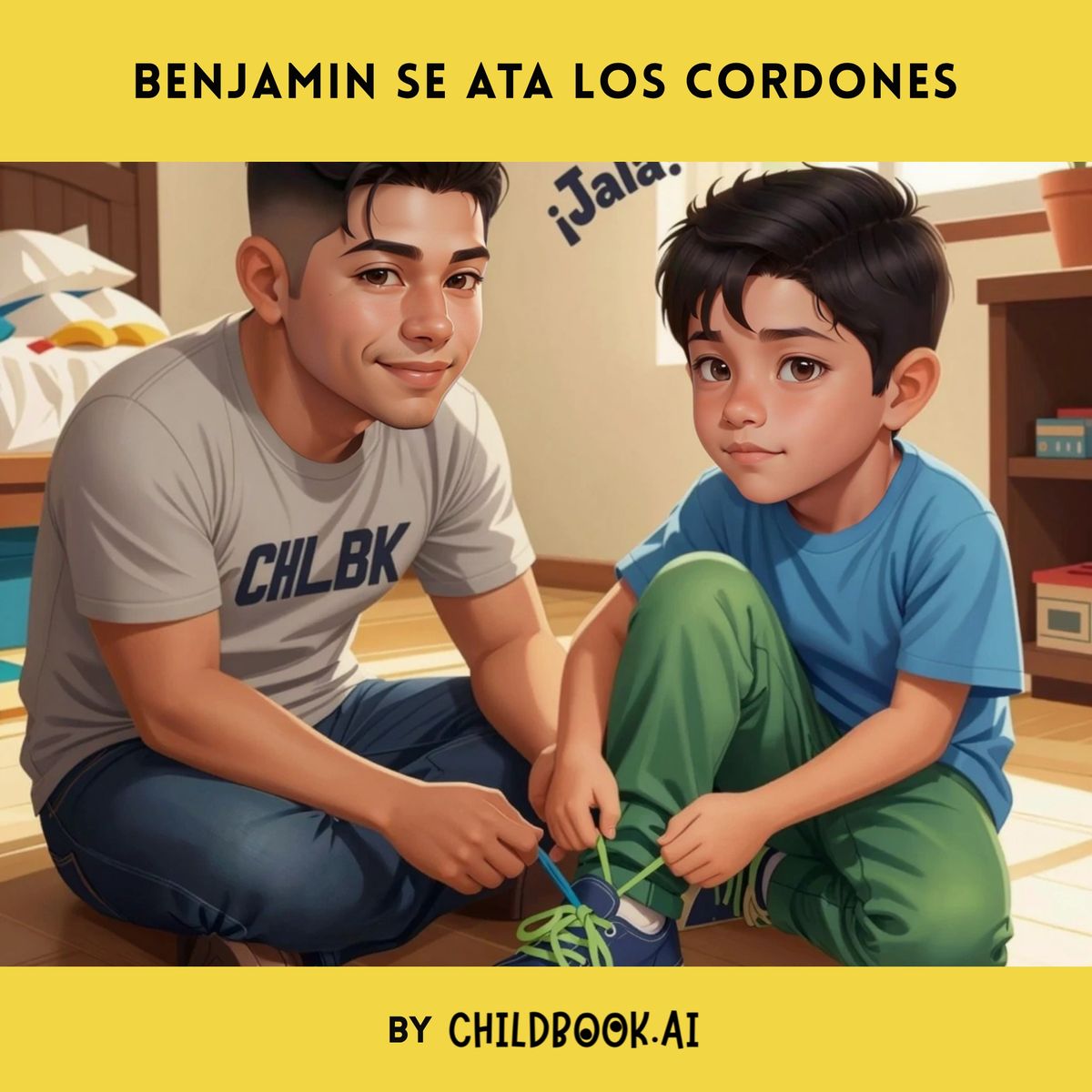 Benjamín Se Ata Los Cordones 