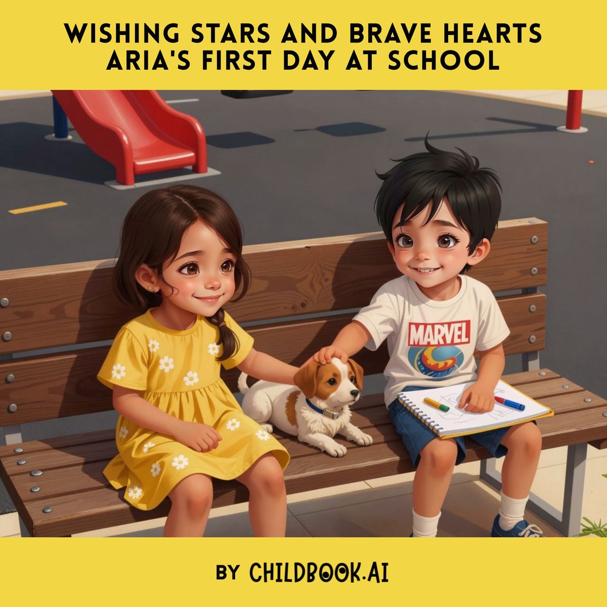 Wishing Stars and Brave Hearts  Aria's First Day at School