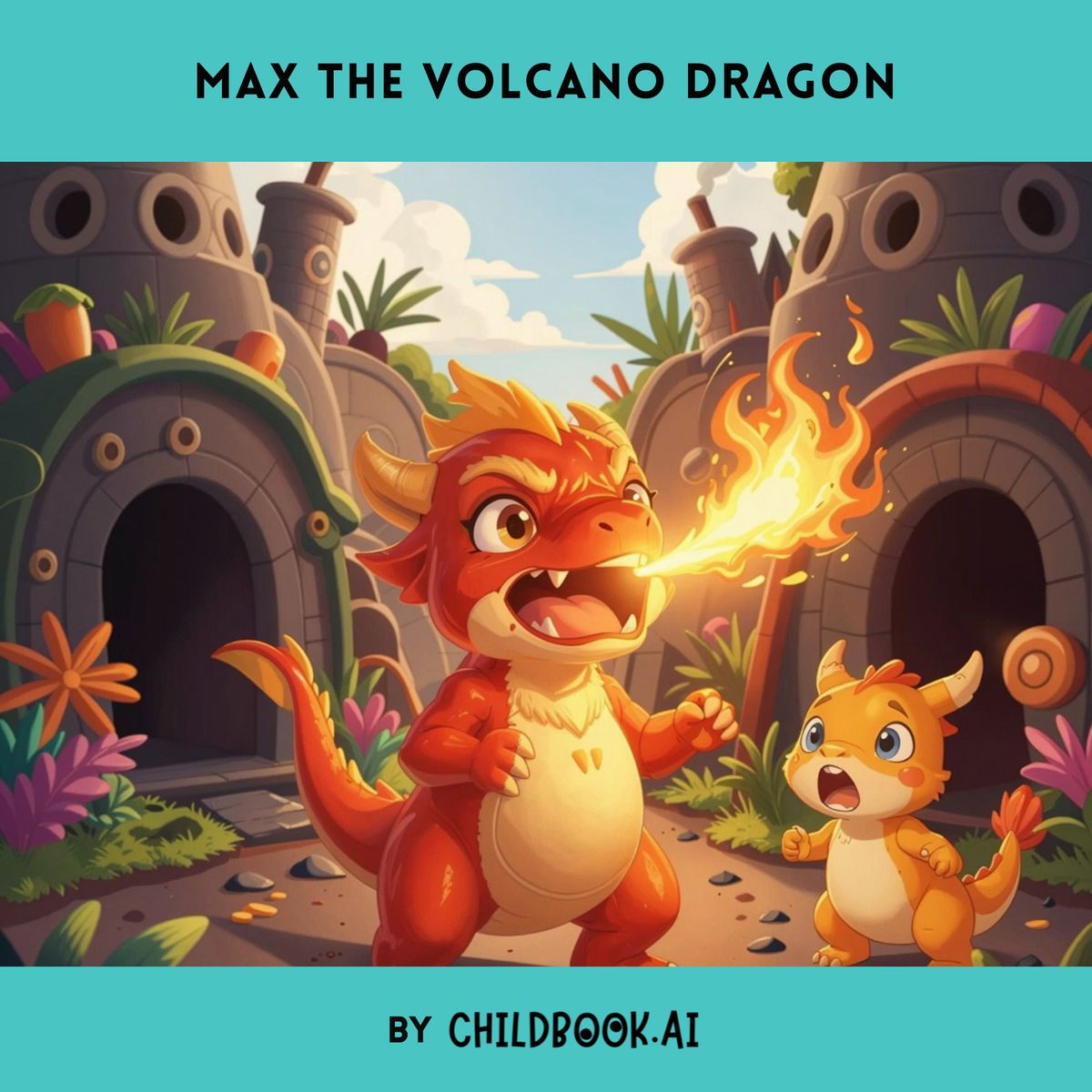 Max the Volcano Dragon