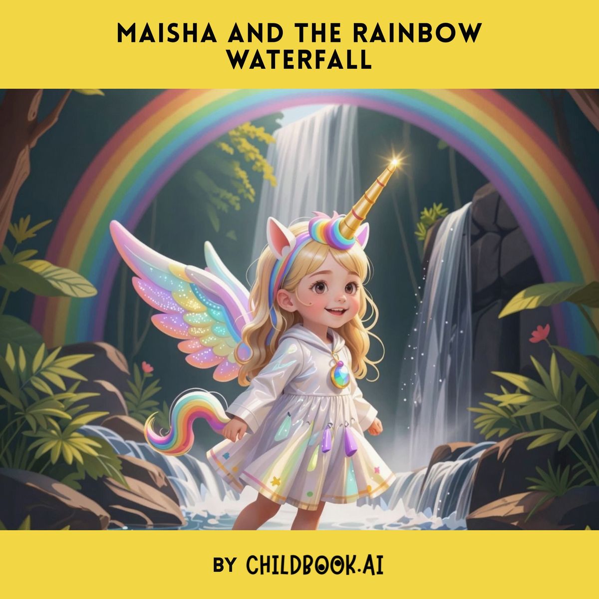 maisha and the rainbow waterfall