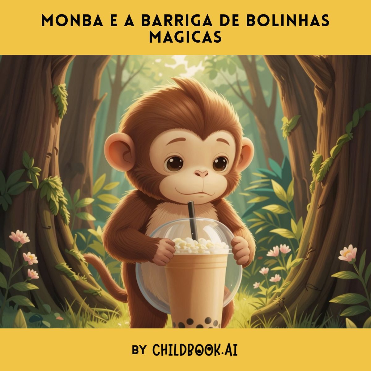 Monba e a barriga de bolinhas magicas