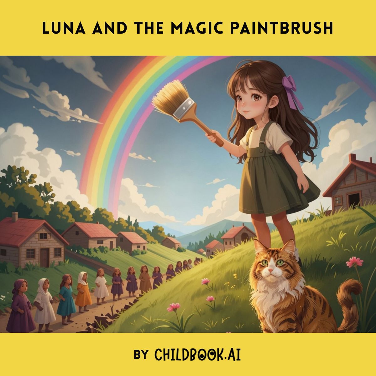 Luna and the Magic Paintbrush